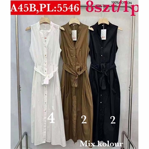 Sukienka koszulowa damska