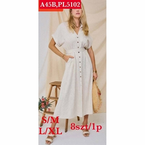Sukienka koszulowa damska  S/M-L/XL