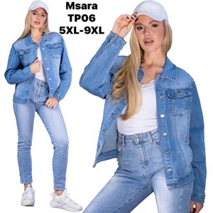 Kurtka jeansowa damska 5XL-9XL