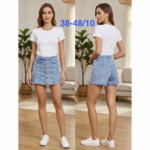 Spódnica/spodenki jeansowe damskie 38-48