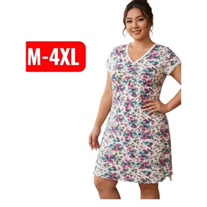 Koszula nocna wiskoza damska  M-4XL