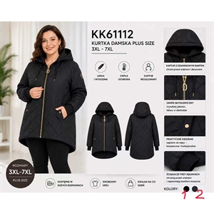 Kurtka damska Big Size  3XL-7XL