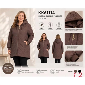 Kurtka damska Big Size  3XL-7XL