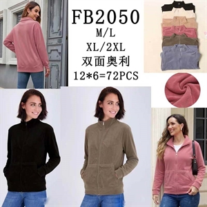 Bluza damska rozpinana na zamek  M/L-XL/2XL