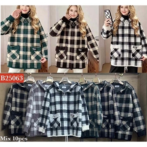 Sweter damski rozpinany na zamek