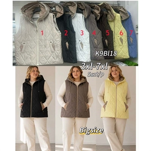 Kamizelka damska Big Size  3XL-7XL