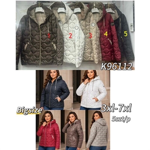 Kurtka damska Big Size  3XL-7XL