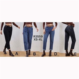 Jeansy damskie  XS-XL
