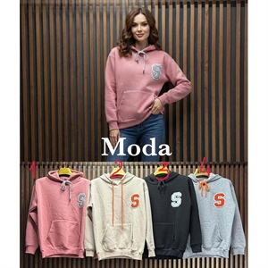 Bluza kangurka damska produkt Włoski  S-XL