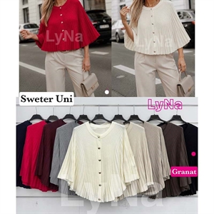 Sweter damski zapinany na guziki