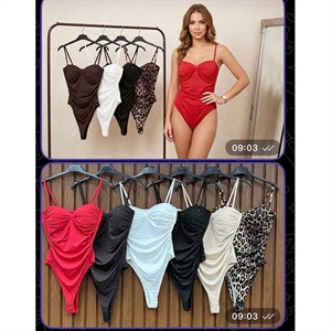 Body damskie bez rękawów produkt Włoski