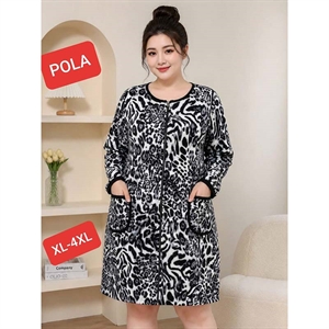 Szlafrok damski polar  XL-4XL