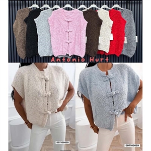 Sweter damski z krótkim rękawem