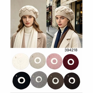 Beret damski
