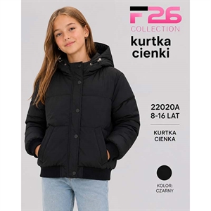 Cienka kurtka dziewczęca 8-16  lat