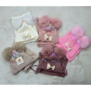 Komplet Czapka + Komin  46-48