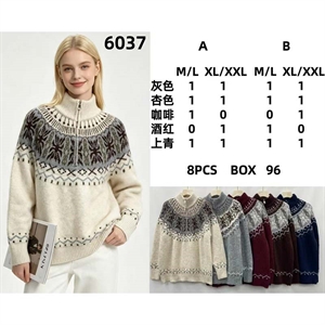 Sweter damski z półgolfem M/L-XL/2XL