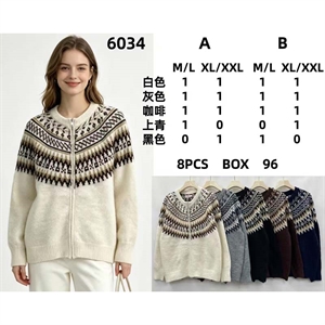 Sweter damski rozpinany na zamek M/L-XL/2XL