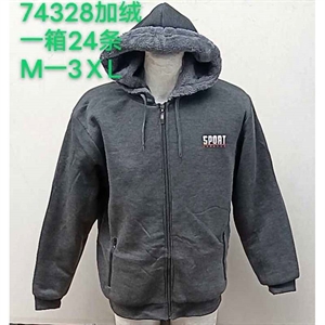 Bluza ocieplana kangurka z kapturem M-3XL