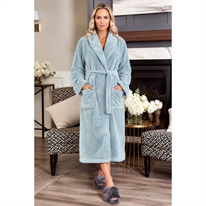 Szlafrok damski gruby polar Big Size  3XL-5XL