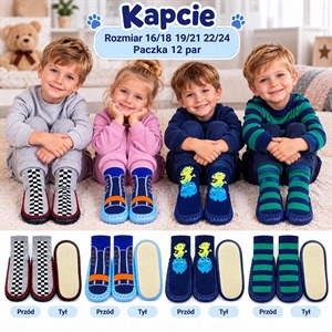 Kapcie dla dzieci 16-24