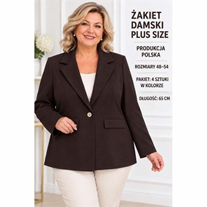 Żakiet damski PLUS SIZE 48-54