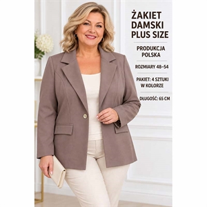 Żakiet damski PLUS SIZE 48-54