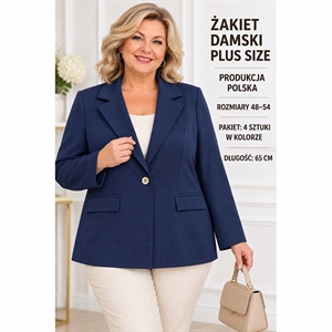 Żakiet damski PLUS SIZE 48-54