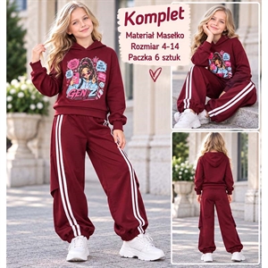 Komplet dziewczęcy 4-14 lat