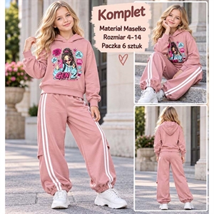 Komplet dziewczęcy 4-14 lat