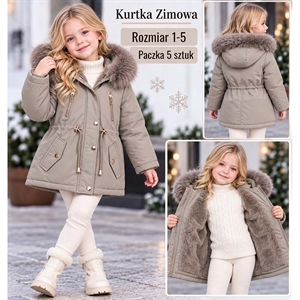 Kurtka dziewczęca 1-5 lat