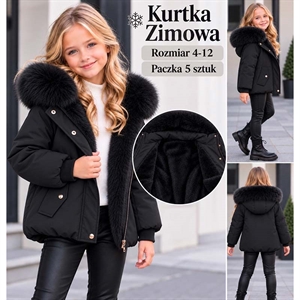 Kurtka dziewczęca 4-12 lat