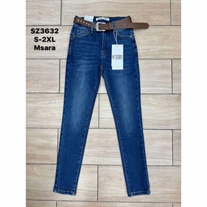 Jeansy damskie Msara  S-2XL