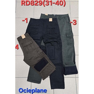 Jeansy ocieplane męskie  31-40