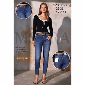Jeansy damskie Msara  26-31
