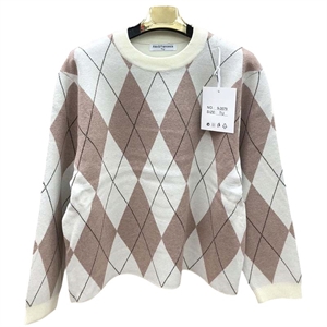 Sweter damski okrągły
