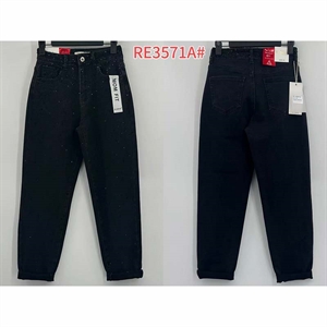 Jeansy z cekinami  34-42