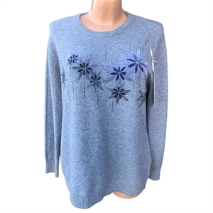 Sweter damski okrągły M/L-XL/2XL