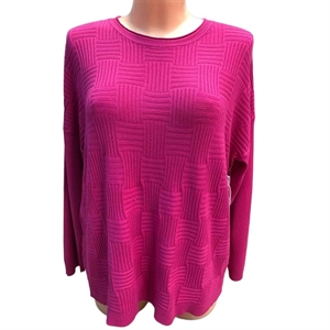 Sweter damski okrągły S/M L/XL