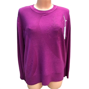 Sweter damski okrągły L-3XL