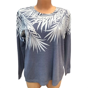 Sweter damski okrągły M/L-XL/2XL