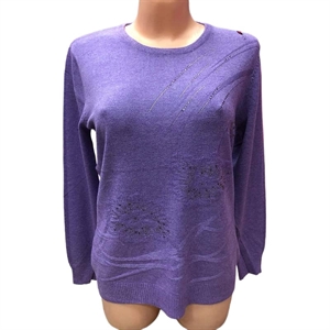 Sweter damski okrągły L/XL 2XL/3XL