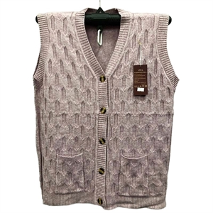 Kamizelka swetrowa zapinana na guziki L/XL-2XL/3XL