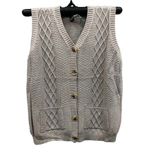 Kamizelka swetrowa zapinana na guziki L/XL-2XL/3XL