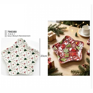 Ozdoba świąteczna - tacka 23cm