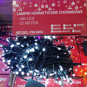 Lampki choinkowe led 300 LED 22m