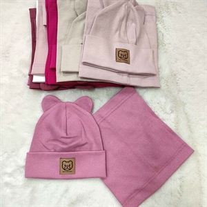 Komplet czapka + komin  46-50cm