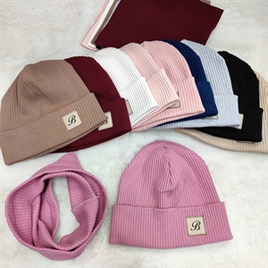 Komplet czapka + komin  56-58cm