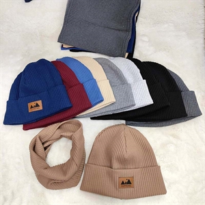 Komplet czapka + komin  56-58cm