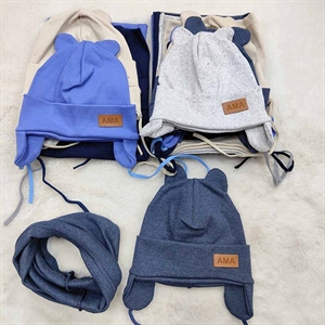 Komplet czapka + komin  46-50cm